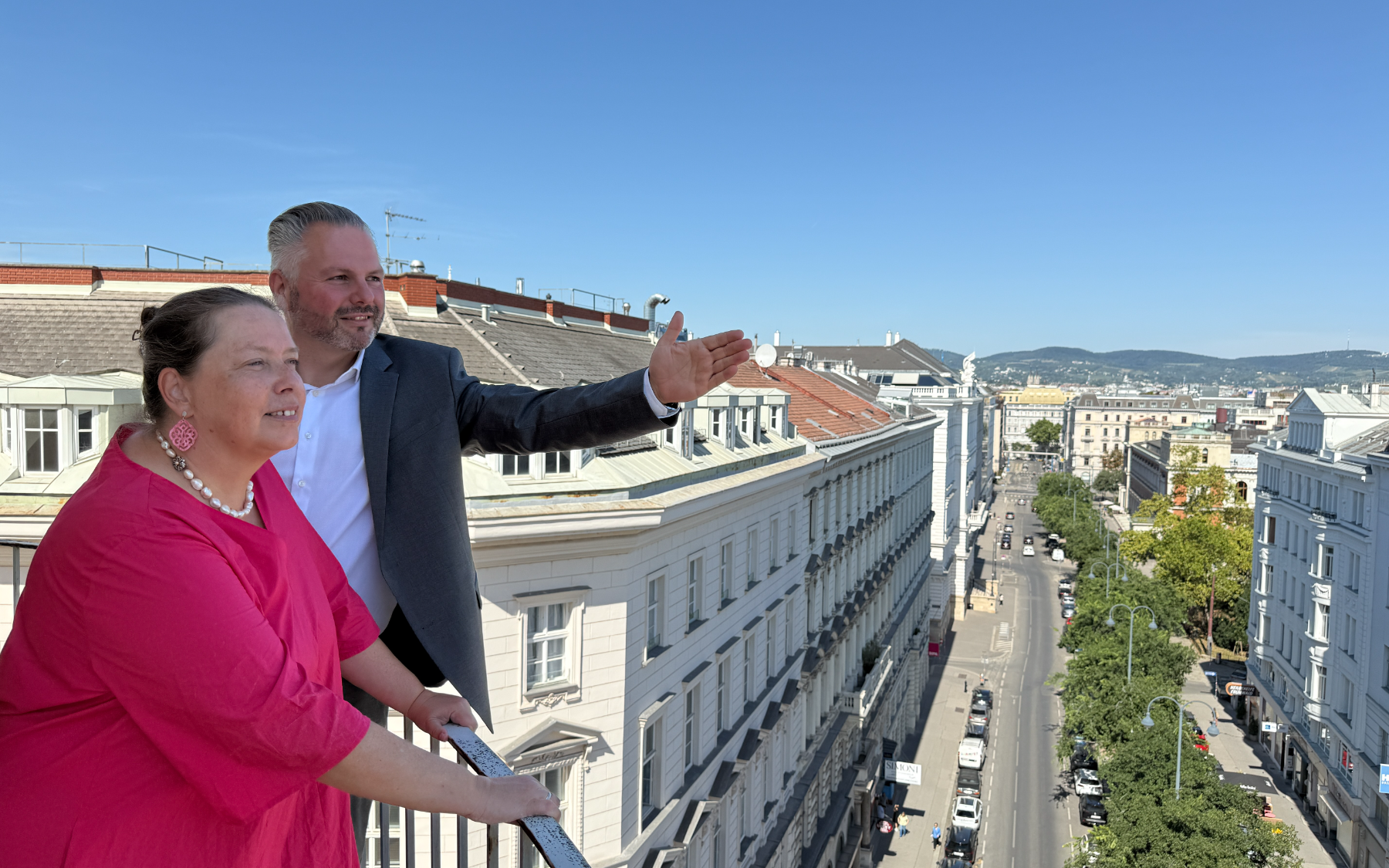 Claudia Schatzl-Alqudah und Christian Probszt